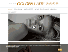 Tablet Screenshot of goldenlady.com